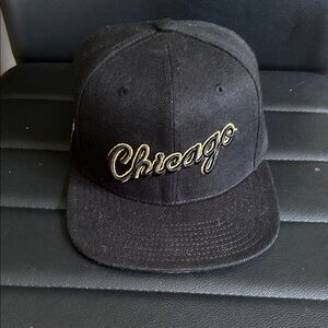 Black Chicago Cap